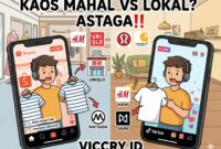 ASTAGAAAA… KENAPA BARU TAU‼️ Ternyata 6 Kaos Mahal Ini Ada Versi Lokalnya!