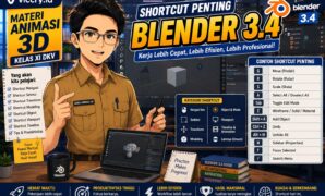 Shortcut Penting Pada Blender 3.4 - viccry.id