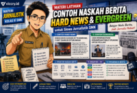 Contoh Naskah Berita Hard News & Evergreen - viccry.id